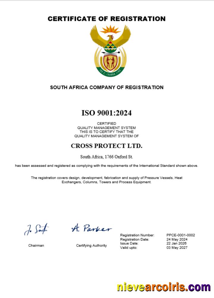 South Africa business registration certificate